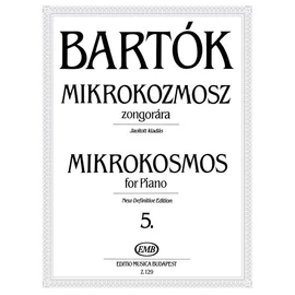 Bartók Béla, Bartók Péter  - Mikrokozmosz zongorára (Javított kiadás)