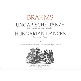 Brahms, Johannes, Kováts Gábor, Szerző Katalin  - Magyar táncok 2