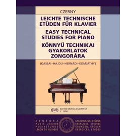 Czerny, Carl, Fantóné Kassai Mária, Hernádi Lajosné, Hajdu Anna, Komjáthy Aladárné  - Könnyű technikai gyakorlatok