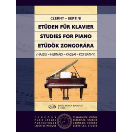 Czerny, Carl, Bertini, Henri, Hajdu Anna, Komjáthy Aladárné, Kassai Mária, Hernádi Zsuzsa  - Etűdök zongorára