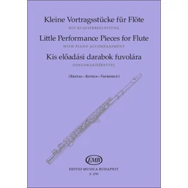 Bántai Vilmos, Kovács Imre, Vavrinecz Béla  - Kis előadási darabok fuvolára zongorakísérettel