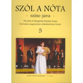Vas Gábor  - Szól a nóta színe-java (49 magyar nóta ének és hegedűszólam zongorakísérettel, harmóniajelzéssel) 5