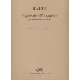 Hajdu Mihály - Capriccio all'ongarese (klarinétra és zenekarra)