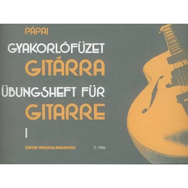 Pápai György - Gyakorlófüzet gitárra