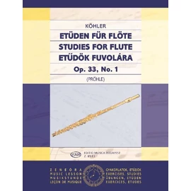 Köhler, Ernesto, Prőhle Henrik  - Etűdök fuvolára