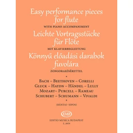 Bántai Vilmos, Bántainé Sipos Éva  - KÖNNYŰ ELŐADÁSI DARABOK (fuvolára zongorakísérettel)
