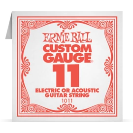 Ernie Ball Single Plain Steel 011