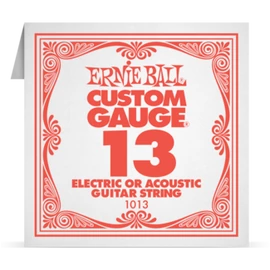 Ernie Ball Single Plain Steel 013