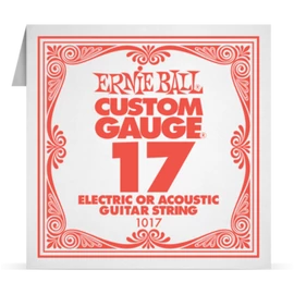 Ernie Ball Single Plain Steel 017