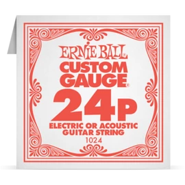 Ernie Ball Single Plain Steel 024