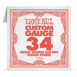 Ernie Ball Single Nickel Wound .034