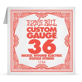 Ernie Ball Single Nickel Wound .036