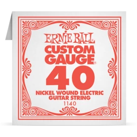 Ernie Ball Single Nickel Wound .040