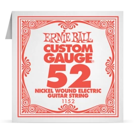 Ernie Ball Single Nickel Wound .052