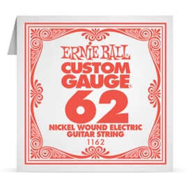 Ernie Ball Single Nickel Wound .062