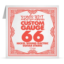 Ernie Ball Single Nickel Wound .066