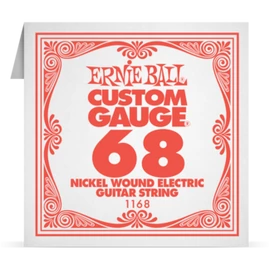 Ernie Ball Single Nickel Wound .068