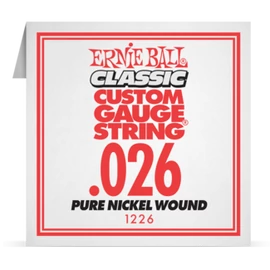Ernie Ball Single Pure Nickel .026