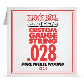 Ernie Ball Single Pure Nickel .028