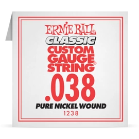 Ernie Ball Single Pure Nickel .038