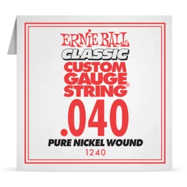 Ernie Ball Single Pure Nickel .040