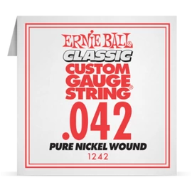 Ernie Ball Single Pure Nickel .042