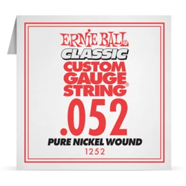 Ernie Ball Single Pure Nickel .052