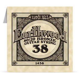 Ernie Ball Bronze Single 038