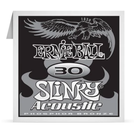 Ernie Ball Phosphor Bronze Single 030