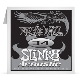 Ernie Ball Phosphor Bronze Single 034