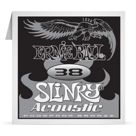 Ernie Ball Phosphor Bronze Single 038