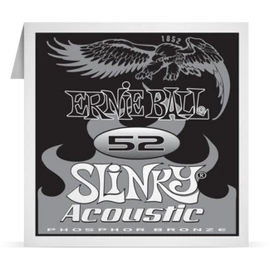 Ernie Ball Phosphor Bronze Single 052