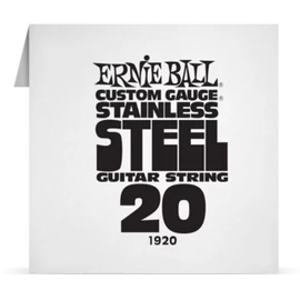 Ernie Ball Single Stainless .020