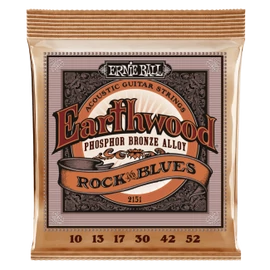 Ernie Ball Earthwood Phosphor Bronze Rock & Blues 10-52