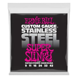 Ernie Ball Stainless Steel Super Slinky 9-42