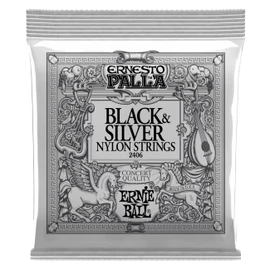 Ernie Ball Ernesto Palla Classical Black&Silver