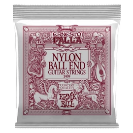 Ernie Ball Ernesto Palla Classical Black&Gold Ball End