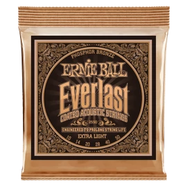 Ernie Ball Everlast Coated P. Bronze Extra Light 10-50