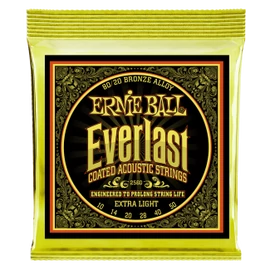 Ernie Ball Everlast Coated Bronze Extra Light 10-50