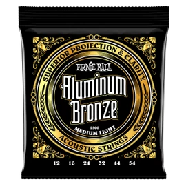 Ernie Ball Aluminum Bronze Medium Light 12-54