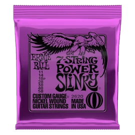 Ernie Ball Nickel Wound 7 Power Slinky 11-58