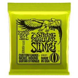 Ernie Ball Nickel Wound 7 Regular Slinky 10-56
