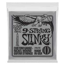 Ernie Ball NICKEL WOUND 9 STRING SLINKY 9-105
