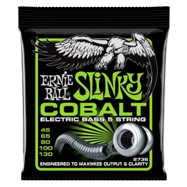 Ernie Ball Cobalt Slinky 5 String Bass 45-130