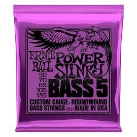 Ernie Ball Nickel Wound Power Slinky Bass 5 String 50-135