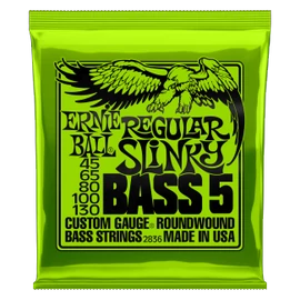 Ernie Ball Nickel Wound Regular Slinky Bass 5 String 45-130