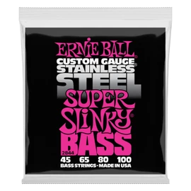 Ernie Ball Stainless Steel Super Slinky Bass 45-100