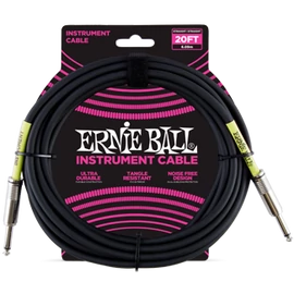 Ernie Ball ERNIE BALL PVC HANGSZERKÁBEL 6M EGYENES