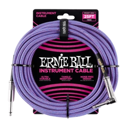 Ernie Ball Ernie Ball Szövetkábel Lila