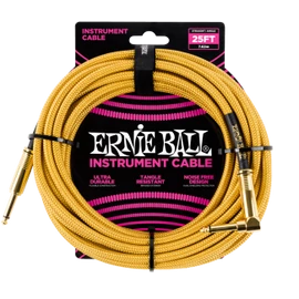 Ernie Ball Ernie Ball Szövetkábel Arany